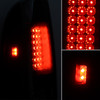 Fit 99-04 F250 F350 F350 F450 BLK Smoked Halo Projector LED Headlight+Tail light