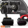 For 2010-2014 Mustang Black LED Sequential Turn Signals DRL Projector Headlights