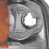 Fits 94-01 Dodge Ram 1500/2500/3500 Smoked Dual Halo LED Projector Headlights