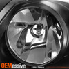 Fits Black 99-04 Ford Mustang Dual Halo Projector Headlights Lamp Left+Right Set
