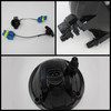 Fits 07-13 Sierra Halo Projector LED Headlights +Clear Fog Lights Lamps W/Bulbs