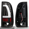 For 97-03 F-150 | 97-99 F-250 Light Duty Black Smoke Headlights & Tail Lights