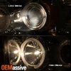 [Smoke Len] For 03-05 Dodge Ram Dual Halo Projector Headlights + 3rd Brake Lamp