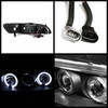 Fits 98-02 Honda Accord 2/4Dr Ex Lx Dx Halo Projector JDM Black Headlights Lamps