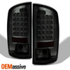 Fits 03-05 Dodge Ram Dual Halo Projector Headlights + LED Tail Lights[Smoke Len]