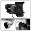 Fits 13-14 Ford F-150 (W/HID Models) "DRL LED Tube" Projector Black Headlights
