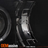 Fits 94-01 Ram 1500 94-02 Ram 2500/3500 Black Smoke Halo Projector LED Headlight