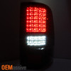 For 04-08 F150 Black Smoke Halo Projector LED Headlights + Full LED Taillights