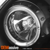 Fits 97-03 F-150 Expedition Black Halo Projector LED Headlight w/Corner Signal