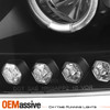 Fits 97-03 F-150 Expedition Black Halo Projector LED Headlight w/Corner Signal