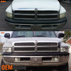 Fit 94-01 Ram 1500 94-02 2500/3500 Chrome Halo Projector LED Headlight+Fog Lamp