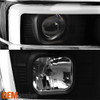 Fits Black 2008-2010 Ford F250/350/450 Super Duty Light Bar Projector Headlights