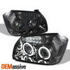 For 05-07 Dodge Magnum LED CCFL Dual Halo Projector Smoke Headlights RH + LH