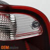 Fits 01-05 Ranger LED Halo Black Smoked 1PC Headlights + Red Smoked Tail Lights