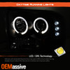 For 99-04 F-Series SuperDuty Black Halo Projector Headlight+Fog light Assembly