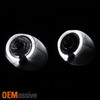 Fits 94-97 Honda Accord Black Bezel Dual Halo Projector Headlights Lamps Pair