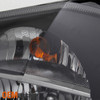Fit 2005-2007 Dodge Magnum Black Smoke Replacement Headlights Left + Right