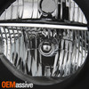 Fit 2005-2007 Dodge Magnum SE SRT SXT RT Black Bezel Replacement Headlights Pair