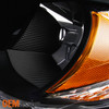 Fit 06-10 Chrysler PT Cruiser Replacement Black Headlights Headlamps L+R