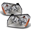 Fit 2005-2007 Dodge Magnum SE SRT SXT RT Clear Replacement Headlights Left+Right