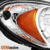 Fit 2006-2010 Chrysler PT Cruiser Replacement Headlights Lamps Left+Right Pair