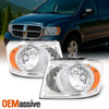 Fits 2007 2008 2009 Dodge Durango Headlamps Headlights 07 08 09 Left+Right