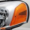Fit 04-06 Chrysler Sebring Covertible & Sedan Chrome Replacement Headlights Pair