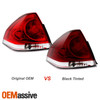 For 06-13 Impala 14-16 Impala Limited Black Smoked Headlight+Red Smoke Tail Lamp