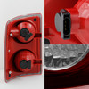 Fit 05-07 Dodge Dakota Black Headlights + Dark Red Tail Lights Replacement