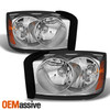 Fit 2005-2007 Dodge Dakota Replacement Headlights Left+Right Headlamps 05 06 07