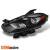Fit 2013-2016 Dodge Dart Headlight Lamps Driver Side Replacement [Xenon HID Fit]