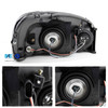 Fit 05-09 Uplander Montana 05-07 Terraza Relay Replacement Headlights Black Pair