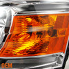 Fit 08-10 Dodge Grand Caravan Clear Replacement Left + Right Side Headlight Pair