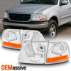 Fits 1998-2002 Ford Expedition | 1997-2003 F-150 Headlights + Signal Lights Set