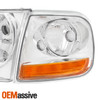 Fits 1998-2002 Ford Expedition | 1997-2003 F-150 Headlights + Signal Lights Set