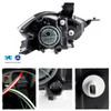 Fit 2013-2016 Dodge Dart Halogen Blk Projector Headlight Passenger Replacement