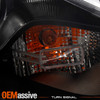Fit 2013-2016 Dodge Dart Halogen Blk Projector Headlight Passenger Replacement