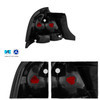Fit 99-05 Ford Crown Victoria Smoke Headlights +Dark Red Tail Lights Replacement