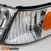 Fit 98-11 Crown Victoria Headlights w/Corner Signal Lamps 1998-2011 Left + Right
