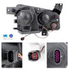 Fit 09-10 Charger Projector HID Headlights + Dark Red Tail Lights  Replacement