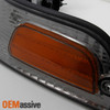 Fit 98-11 Crown Victoria Smoke Headlights + Corner Signal Lamps Replacement 4pcs