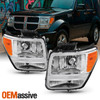 Fit 2007 2008 2009 2010 2011 Dodge Nitro Headlights Headlamps Left & Right Side