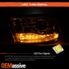 [Factory Upgrade]For 09-18 Dodge Ram LED DRL *SWITCHBACK* Projector Headlight