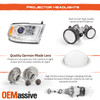 [Factory Upgrade]For 09-18 Dodge Ram LED DRL *SWITCHBACK* Projector Headlight