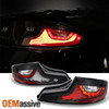 Fit  Matte Black 2006 2007 2 Door Coupe G35 Skyline 35GT LED Tail Lights