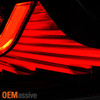 Fit  Matte Black 2006 2007 2 Door Coupe G35 Skyline 35GT LED Tail Lights
