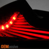 Fit  Black Smoked 2006 2007 G35 2 Door Coupe Skyline 35GT LED Tail Lights