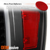 Fits 2016-2022 Toyota Tacoma Pickup Black Full LED Tube Tail Lights Set