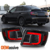 For 2008 2009 2010 2011 Subaru Impreza/WRX Sedan LED Bar Tail Lights - Black