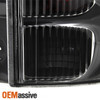 Fit 05-09 Chevy Equinox SUV Black Headlights + Dark Red Tail Lights Replacement